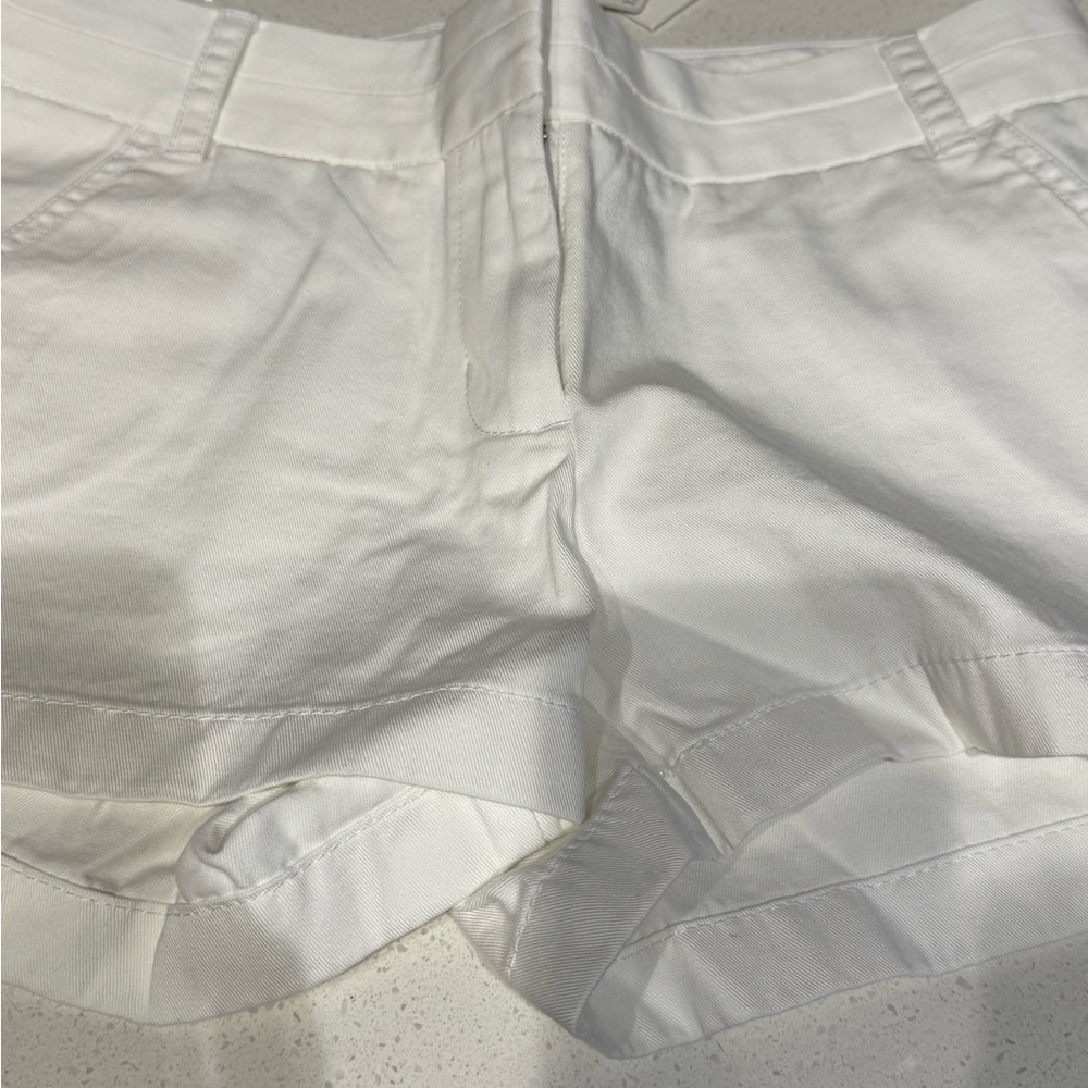 NWT J. Crew women’s White Shorts size 4  (3 inch inseam) - Picture 10 of 11